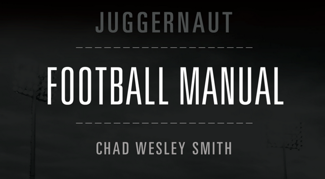 Get $200 off The Juggernaut Football Manual by using the code FOOTBALL2014 before Midnight on Sunday, November 16th. 