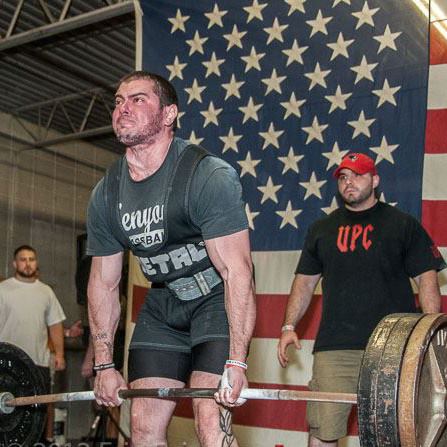 Greg Robins is a competitive lifter, but a coach first and foremost.