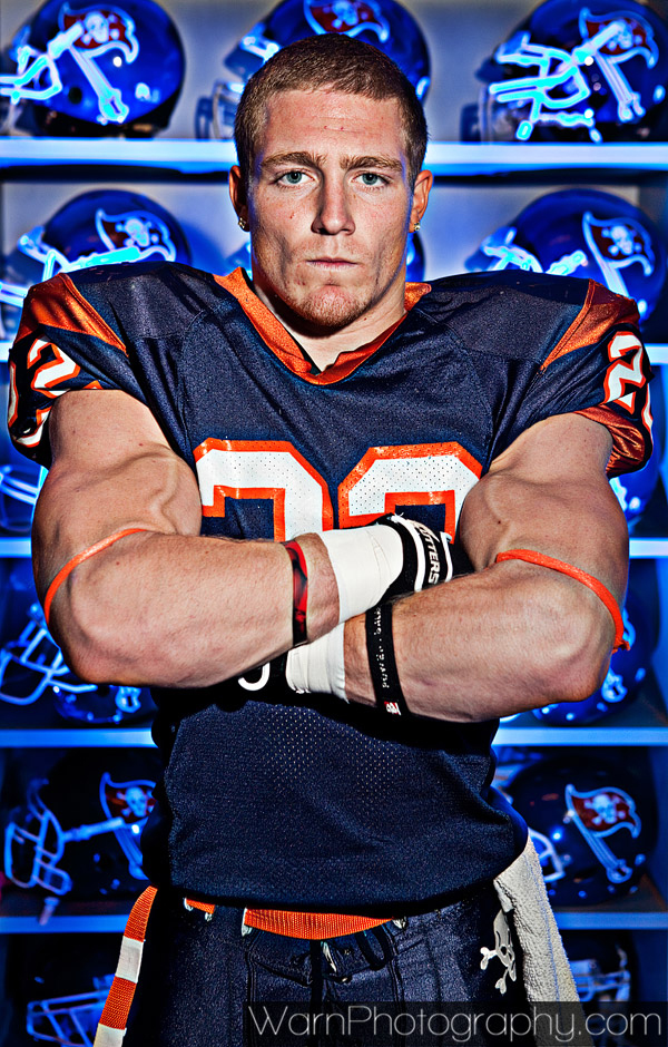Ray has an extremely impressive physique on his 5'8" 194 pound frame.