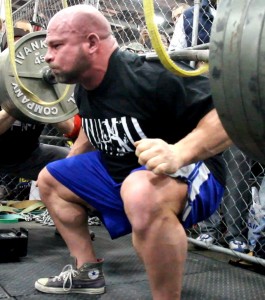 Whether raw or in gear (or with no hands) Sam is a force to reckoned with in the squat!