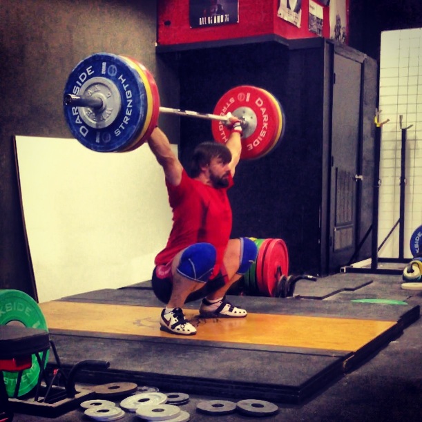 Colin's last heavy snatch session before USAW National Championships this weekend