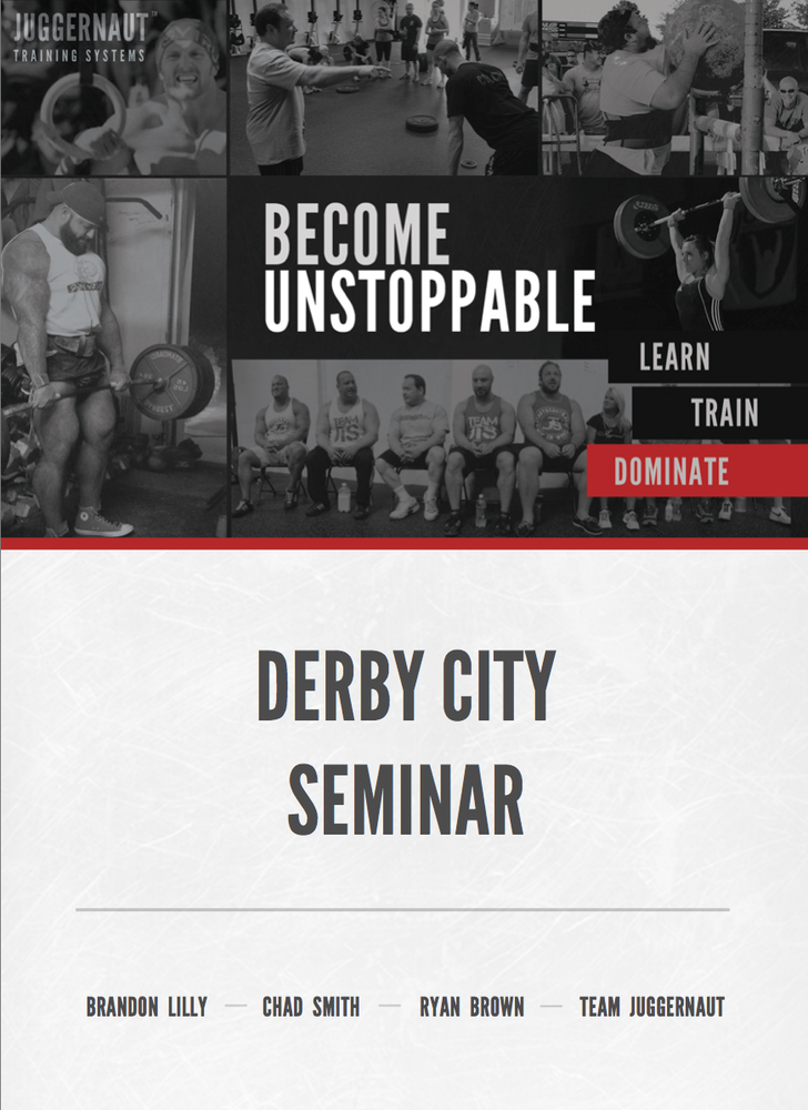 Learn more from Chad in the videos of our Derby City Seminar, available in the Store.