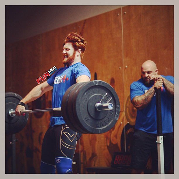 A combination of strength and aerobic capacity like TeamJTS' Reid Worthington is needed to excel in the sport of fitness.